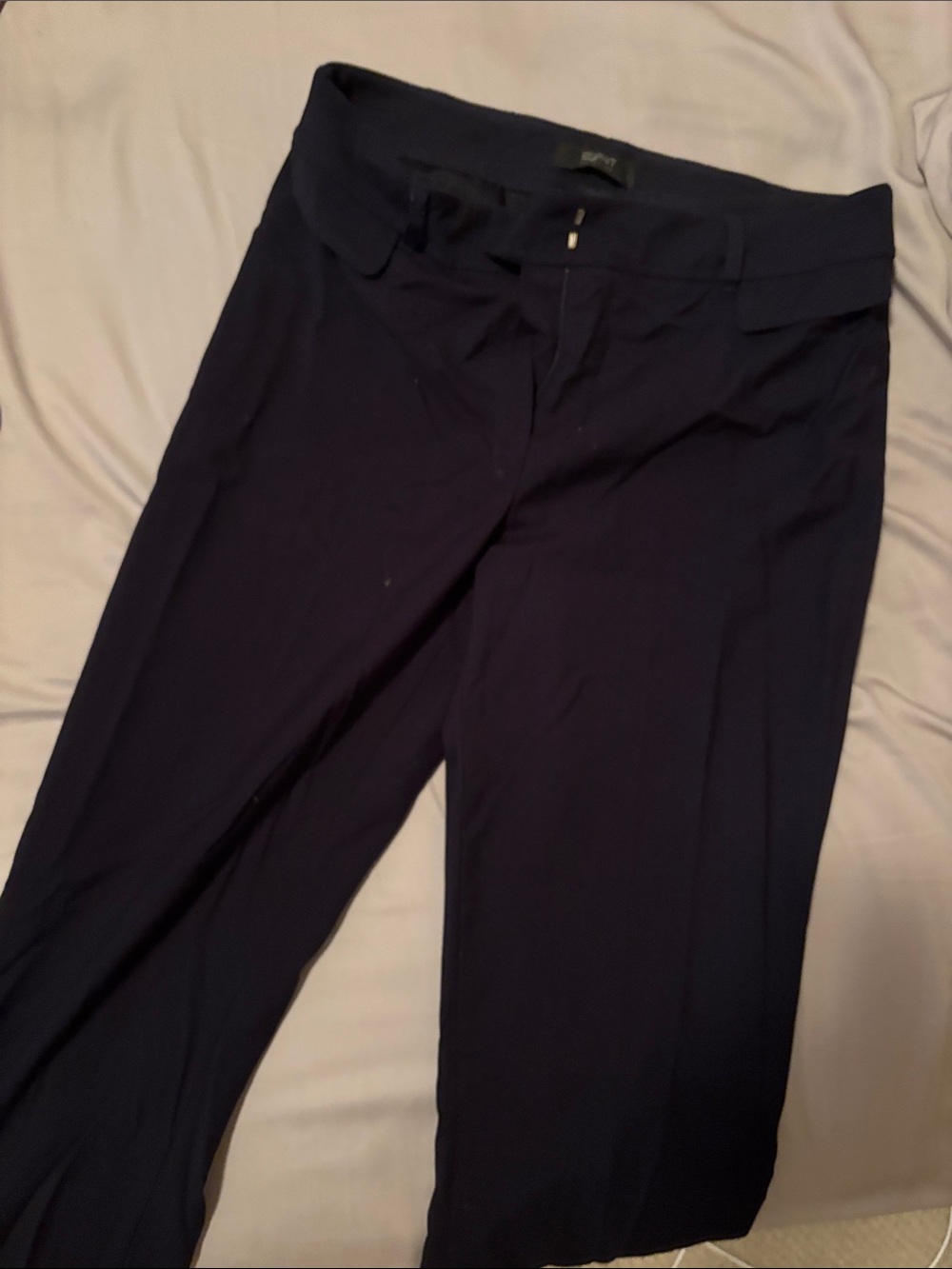 Esprit Black Dress Pants - Straight Fit